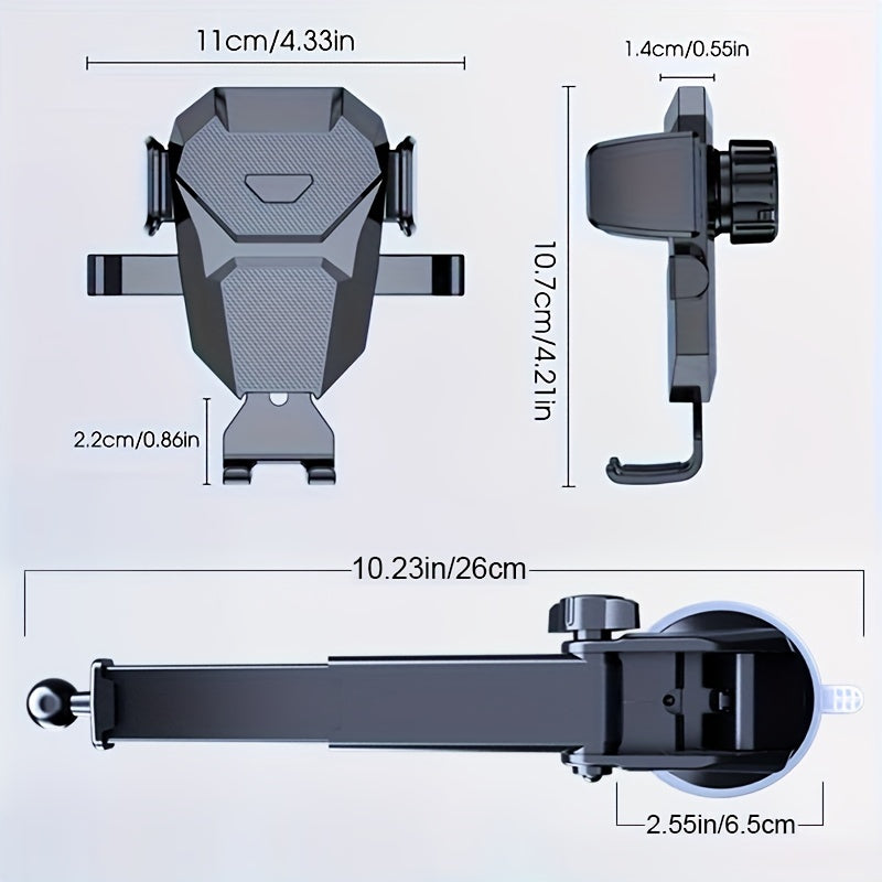 Car Phone Mount with Strong Suction Cup